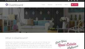 
							         iDashboard – Real Estate Software								  
							    