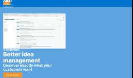 
							         Idea Management Software System | Aha!								  
							    