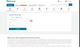 
							         Idea Postpaid Bill Payment Online | Idea Mobile Bill Payment Online ...								  
							    
