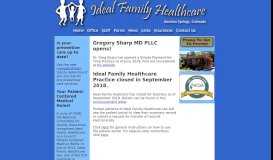
							         Ideal Family Healthcare								  
							    