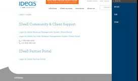 
							         IDeaS Community & Client System Login - IDeaS Revenue Solutions								  
							    