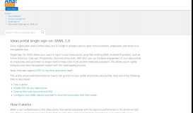 
							         Ideas portal single sign-on: SAML 2.0 – Aha! Support								  
							    