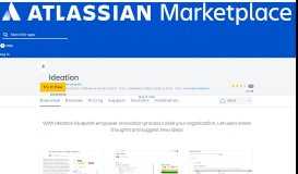 
							         Ideation | Atlassian Marketplace								  
							    