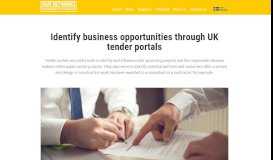 
							         Identify business opportunities through UK tender portals - Heat ...								  
							    