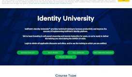 
							         Identity Governance Training | Sailpoint University Education								  
							    