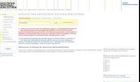 
							         idn=1043985948 - DNB, Katalog der Deutschen Nationalbibliothek								  
							    