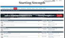 
							         Ido Portal - Starting Strength Forums								  
							    