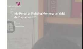 
							         Ido Portal vs Fighting Monkey: la falsità dell'isolamento? | Glide ...								  
							    
