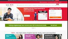 
							         IDP IELTS: IELTS Exam 2019, Choose from 50+ Test Locations in India								  
							    