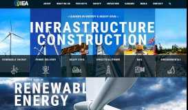 
							         IEA Infrastructure Construction								  
							    