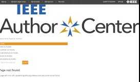 
							         IEEE and Portico - IEEE Author Center								  
							    