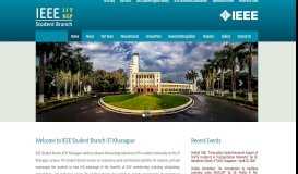 
							         IEEE Student Branch | IIT Kharagpur								  
							    