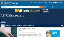 
							         IEEE Transactions on Software Engineering (TSE) - IEEE Computer ...								  
							    