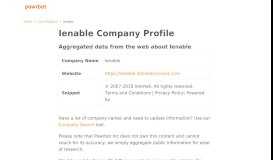 
							         Ienable Company Profile - Powrbot list of companies								  
							    