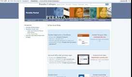 
							         If You Need Help - Peralta Portal Peralta Portal - Peralta Colleges								  
							    