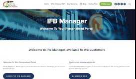 
							         IFB Manager								  
							    