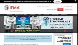 
							         IFMA - International Facility Management Association - Professional ...								  
							    