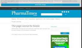 
							         IFPMA trials portal now has paediatric facility - PharmaTimes								  
							    