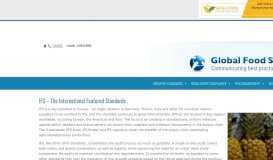 
							         IFS - The International Featured Standards - Global Food Safety ...								  
							    
