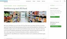 
							         IFS Zertifizierung Lebensmittelsicherheit - IFS Food Standard - DNV GL								  
							    