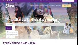 
							         IFSA Butler: Home - IFSA								  
							    