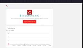 
							         IG down? Current problems and outages | Downdetector								  
							    
