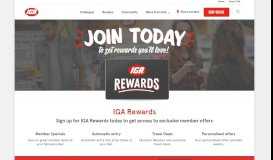 
							         IGA Rewards | IGA Supermarkets								  
							    
