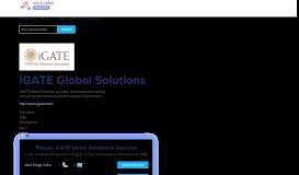 
							         iGATE Global Solutions - Email Address Format & Contact ...								  
							    