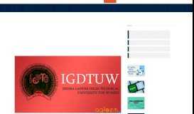 
							         IGDTUW Admission 2019 – Indira Gandhi Delhi Technical University ...								  
							    