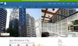 
							         Iglu Brisbane City - QUT Accommodation Service								  
							    