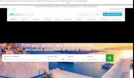 
							         Iglu Cruise: Cruises Deals| Cruise Holidays 2020 & 2021								  
							    