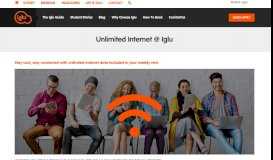 
							         Iglu Student Accommodation | Internet Plans								  
							    