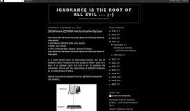 
							         Ignorance is the root of all evil ... ;-): ZKSoftware ZEM500 ...								  
							    
