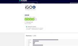 
							         iGO4 Reviews | Read Customer Service Reviews of www.igo4 ...								  
							    