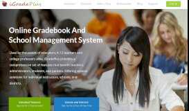 
							         iGradePlus Online Gradebook and School Management System								  
							    