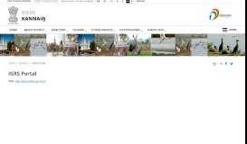 
							         IGRS Portal | District Kannauj, Government of Uttar Pradesh								  
							    