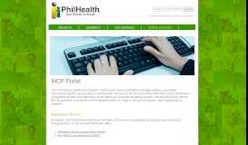 
							         IHCP Portal | PhilHealth								  
							    