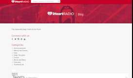 
							         iHeartRadio Is on Portal From Facebook, a New Family of Home Video ...								  
							    