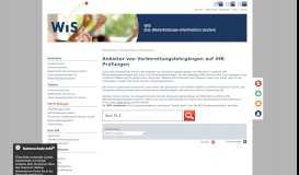 
							         IHK-Anbieter - Weiterbildungs-Informations-System (WIS)								  
							    