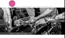 
							         Ihr DJ aus Berlin - Event- & Hochzeits-DJ HONIGMOND aus Berlin								  
							    