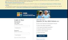 
							         IHSS Website								  
							    