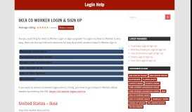 
							         Ikea Co Worker Login & sign in guide, easy process to login ...								  
							    