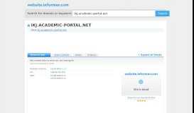 
							         ikj.academic-portal.net at WI. INSTITUT KESENIAN JAKARTA								  
							    