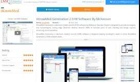 
							         iKnowMed EHR Software | Reviews, Pricing and Demos | EMR Systems								  
							    