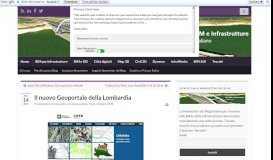 
							         Il nuovo Geoportale della Lombardia – GIS, BIM e Infrastrutture								  
							    