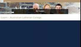 
							         iLearn – Australian Lutheran College								  
							    