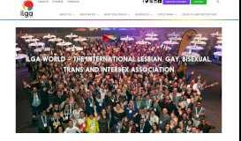 
							         ILGA: The International Lesbian, Gay, Bisexual, Trans and Intersex ...								  
							    