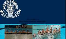 
							         Ilkeston Swimming Club: Home								  
							    