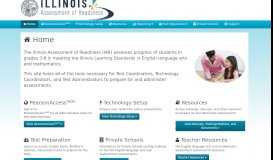 
							         Illinois Assessment of Readiness (IAR) | Home								  
							    