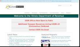 
							         Illinois Department of Revenue								  
							    